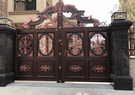 金華別墅鋁藝大門(mén)