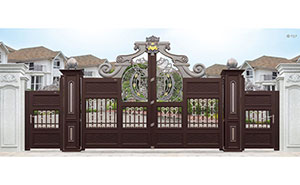 盧浮幻影-皇冠-LHG17103鋁藝大門(mén)