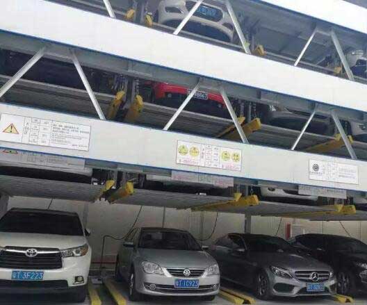 中山市西區(qū)辦事處項(xiàng)目立體車庫(kù)案例 - 中出網(wǎng)-智能出入口門戶