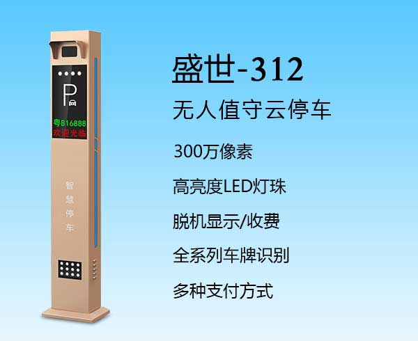 盛世-312車牌識別系統