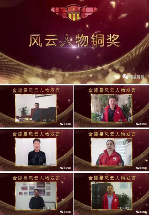 2019年優(yōu)秀建星風云人物頒獎
