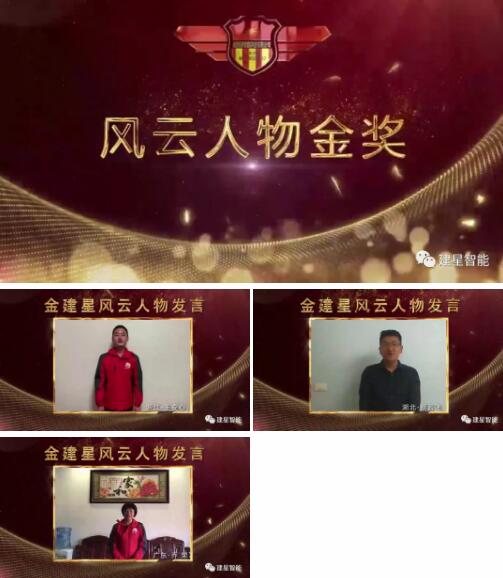 2019年優(yōu)秀建星風云人物頒獎