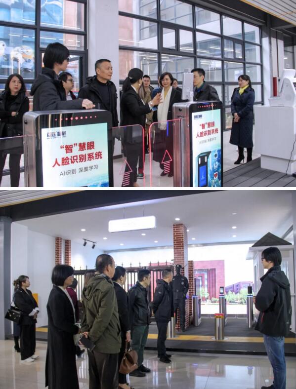 江西省通信學會領(lǐng)導一行認真細致了解產(chǎn)品的特性、優(yōu)勢及應(yīng)用場景