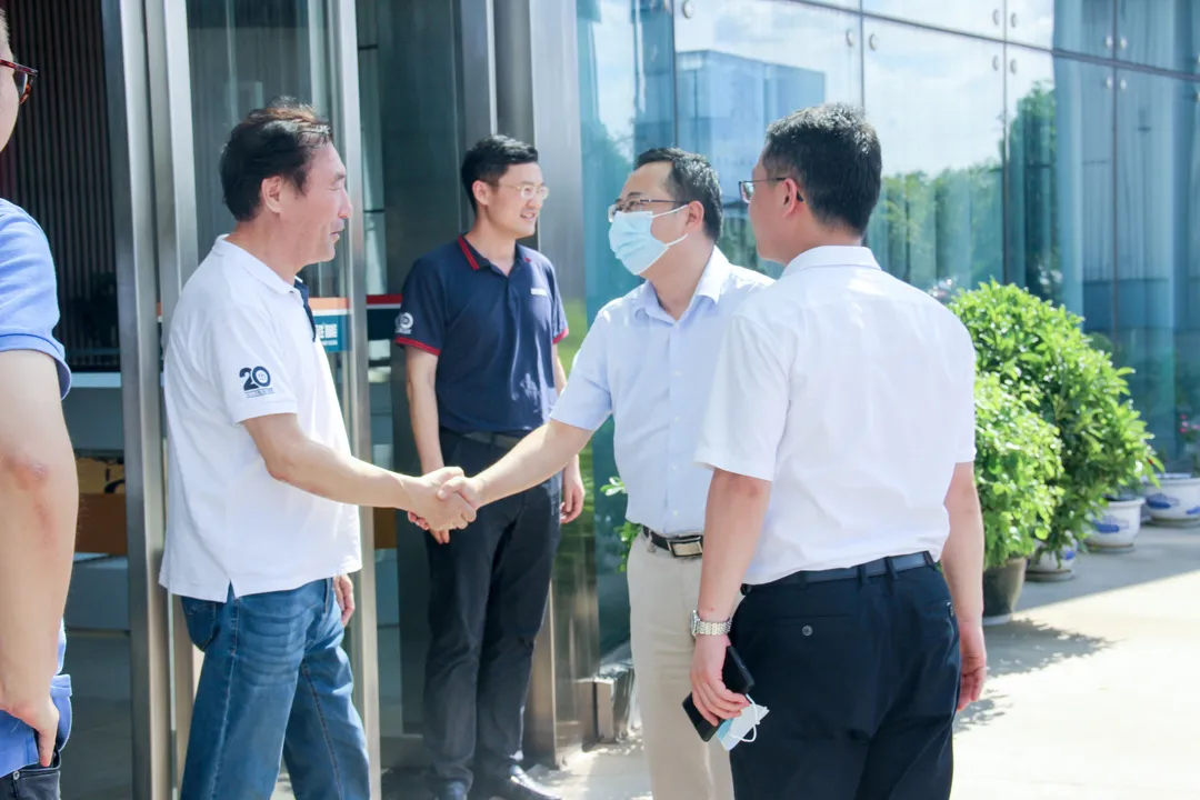省發(fā)改委副主任寧全一行蒞臨百勝智能開展“五問五幫”走訪調研活動