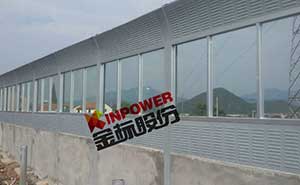 杭金衢高速公路聲屏障護(hù)欄案例 - 中出網(wǎng)-智能出入口門戶