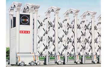 LF-001不銹鋼電動(dòng)伸縮門