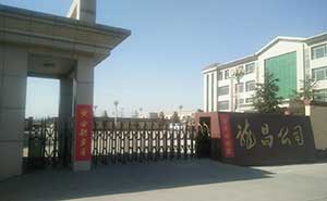 武安龍昌公司伸縮門案例 - 中出網(wǎng)-智能出入口門戶