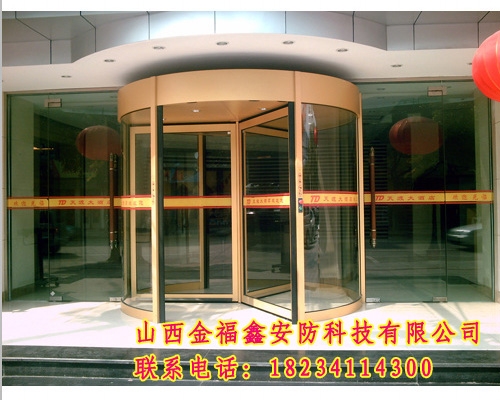 三翼電動旋轉門