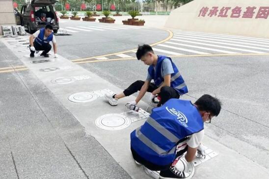 【卓奧世鵬】不畏盛夏酷暑，撐起平安“保護(hù)傘”