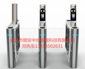 豪華防撞擺閘小區(qū)智能門禁系統(tǒng)人行通道閘人臉識別閘機武漢現(xiàn)貨