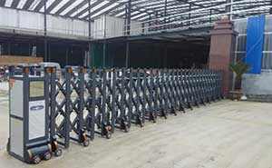 南康文建永德利建材有限公司伸縮門案例 - 中出網(wǎng)-智能出入口門戶