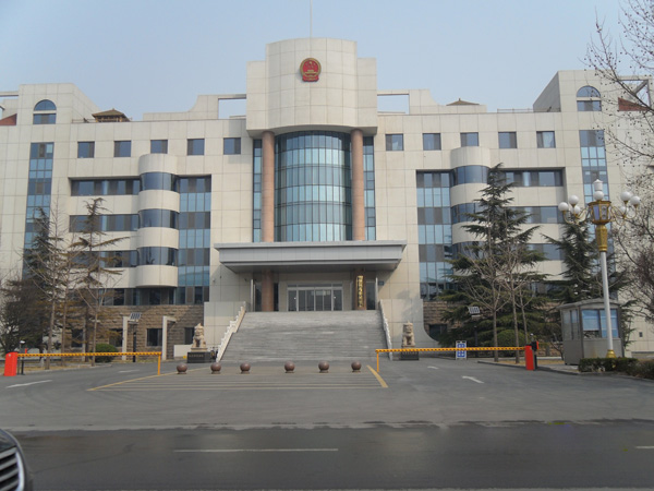 淄博出安智能道閘進(jìn)駐淄博市桓臺縣人民法院