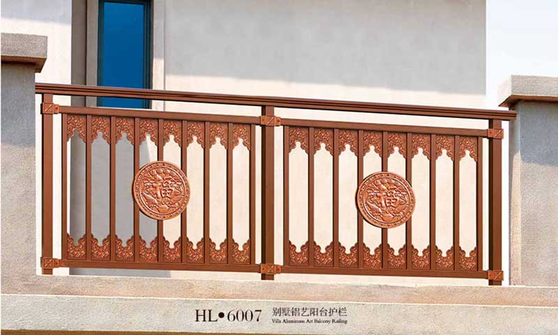 別墅鋁藝陽臺護(hù)欄HL6007