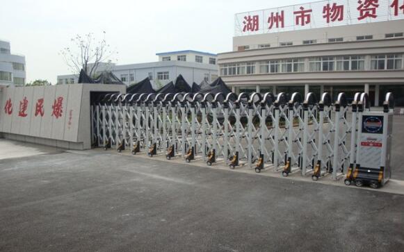 感謝湖州物資化建民爆公司一直以來對湖州出安智能電動(dòng)伸縮門的支持