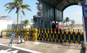 珠海市珠港機(jī)場(chǎng)管理有限公司對(duì)珠海出安智能柵欄道閘表示贊賞