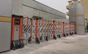 綿陽富臨精工機械股份有限公司電動伸縮門案例