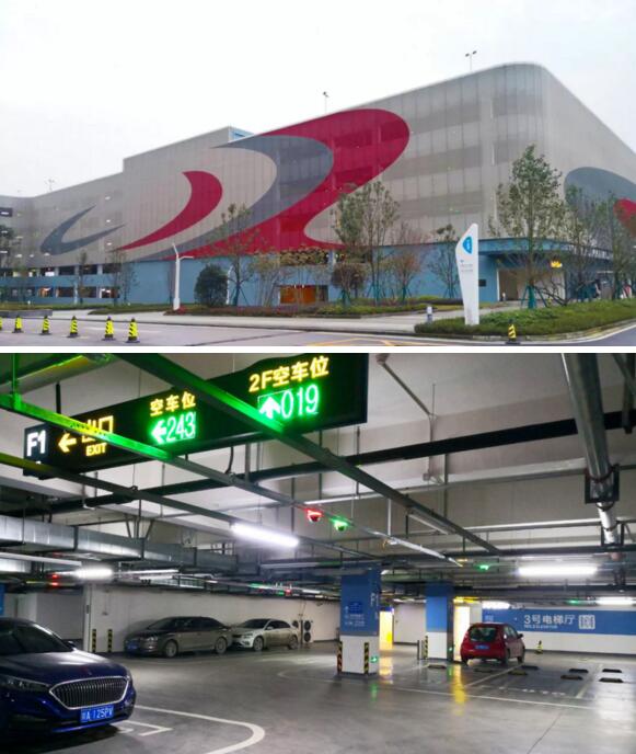 道爾智控7000+視頻車位引導、20進20出恭三設(shè)備入駐成都都江堰萬達文化旅游城