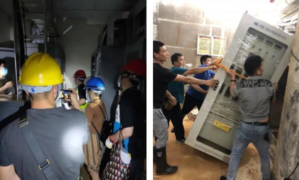 佳都科技團隊搶險復通