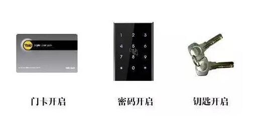 耶魯智能鎖YDM3211集智能卡、密碼、機(jī)械鑰匙三種開(kāi)啟方式于一體