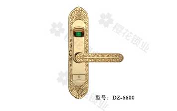 室內(nèi)門(mén)指紋鎖-6600-亮金